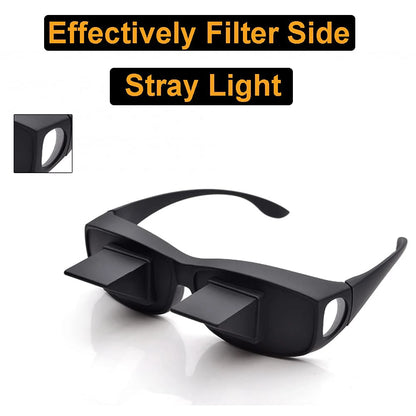 Lazy Creative Periscope Horizontal Reading Glasses