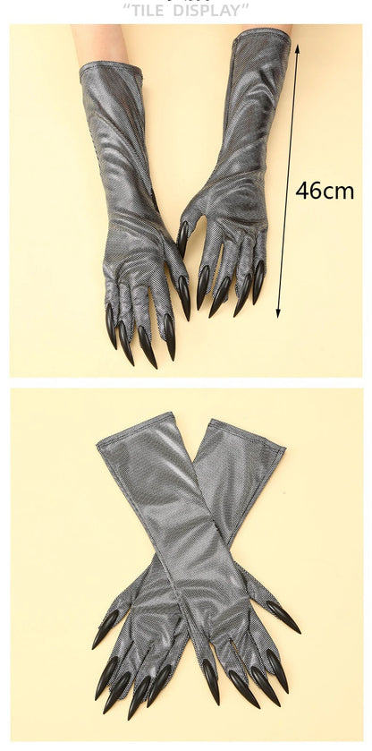 Sexy Cat Ear Bling Masks & Gloves