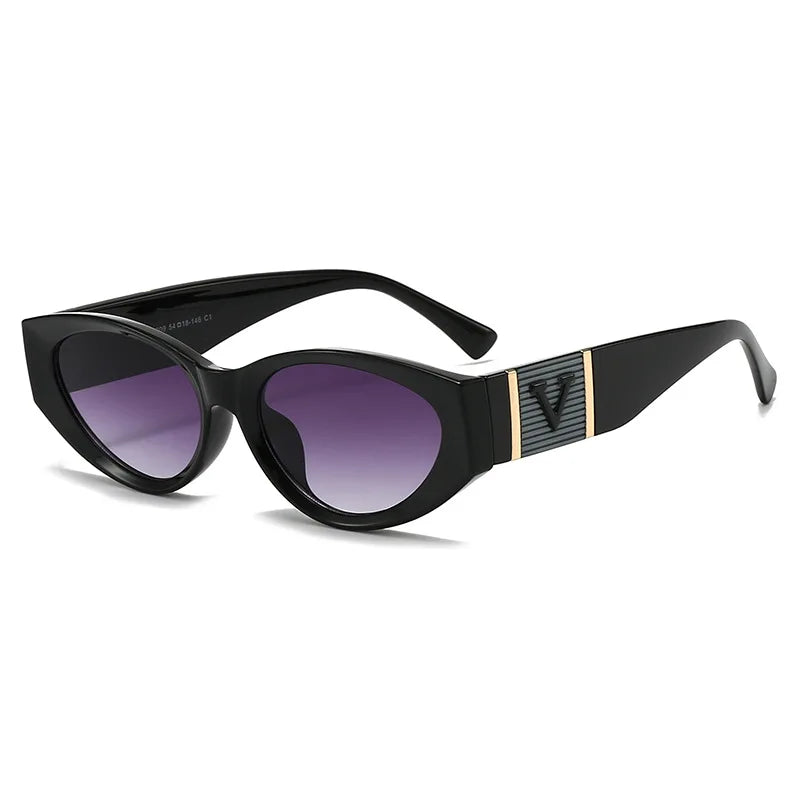 Cat eye for women small luxury retro Sunglasses - retinosa