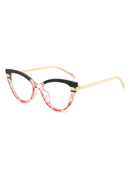 Chic retro cat-eye blue light glasses - retinosa