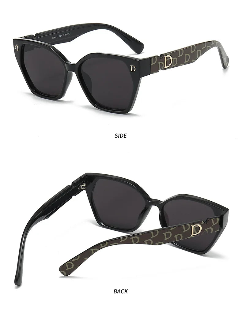 Cateye Glamour Fashion Luxury Sunglasses for Women's