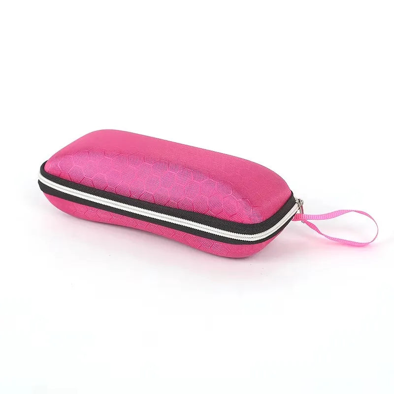 Portable Lanyard Zipper Glasses Case