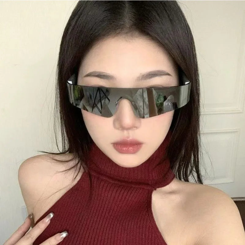 New Trends Y2K Punk Frameless Sunglasses - retinosa