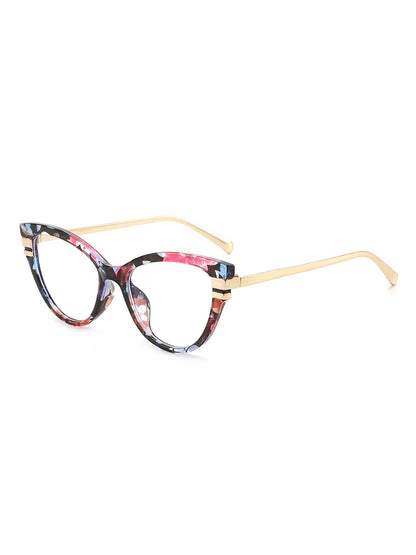Chic retro cat-eye blue light glasses - retinosa