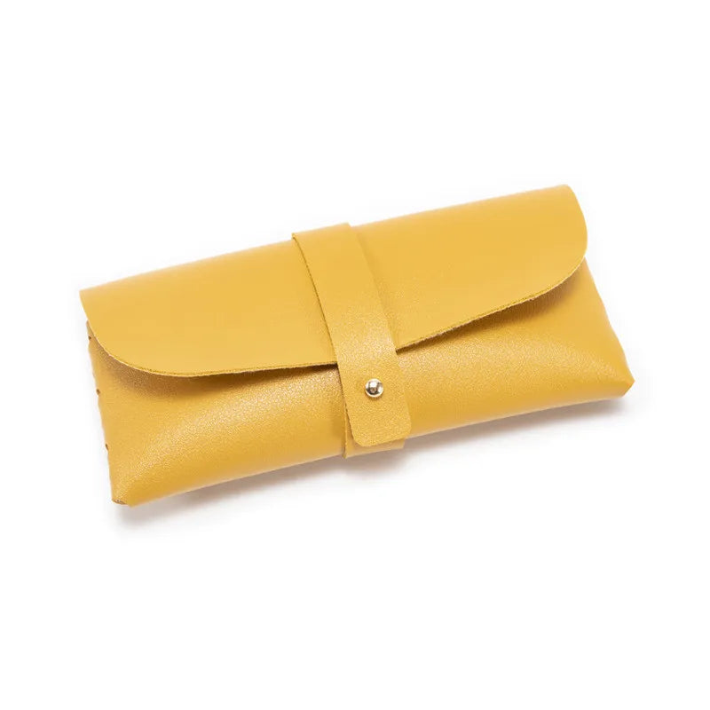 Soft PU Leather Glasses Case