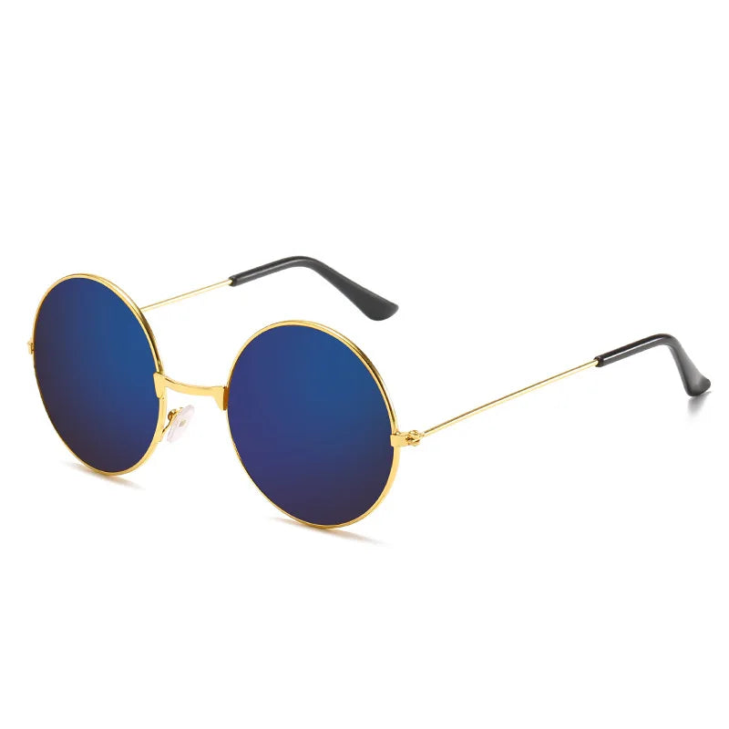 Classic Round Metal Men’s Sunglasses