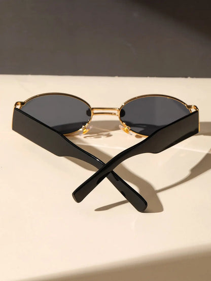 Unisex Luxury Oval Fashion Glasses