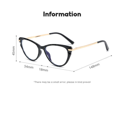 Anti Blue Light New Sexy Cat Eye Glasses