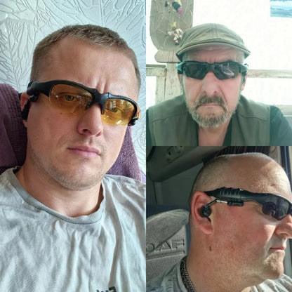 Stereo Noise Reduction Headset Sunglasses