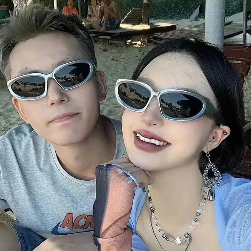 Korean Fashionable Reflecting Glare Unisex Glasses
