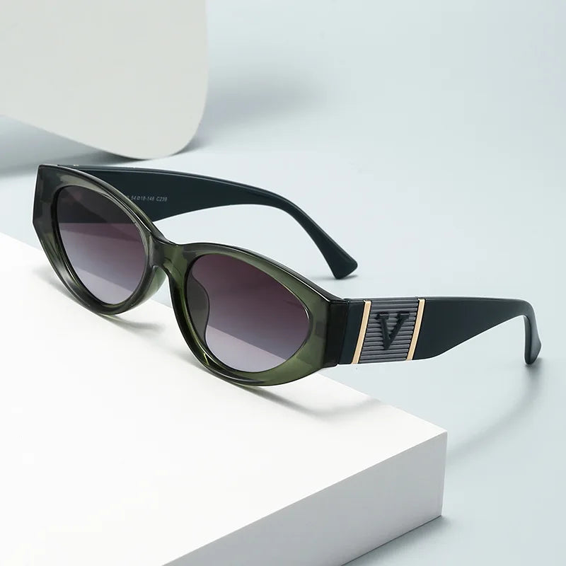 Cat eye for women small luxury retro Sunglasses - retinosa