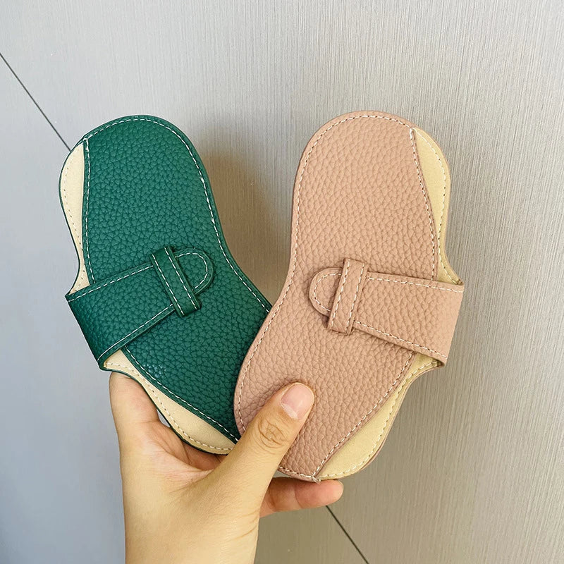 Portable Soft Leather Glasses Case