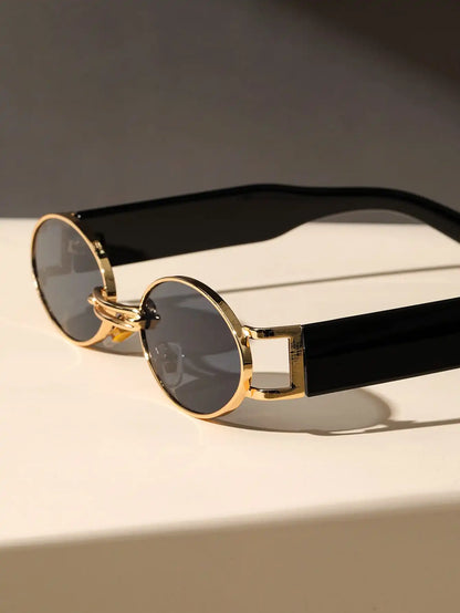 Unisex Luxury Oval Fashion Glasses