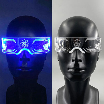 LED Neon Luminous Glow Party Glasses