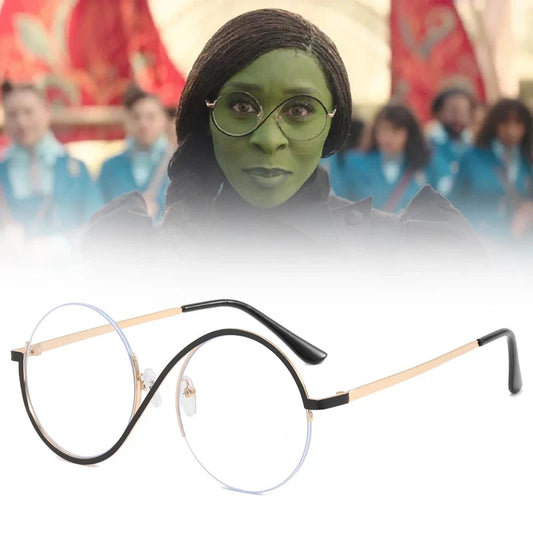 Wicked Witch Elphaba Cosplay Metal Glasses
