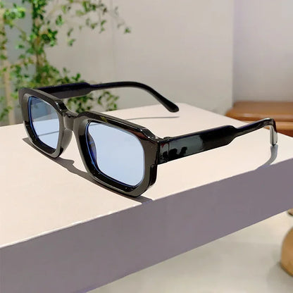 Aesthetic Fashion Retro Rectangle Frame Sunglasses