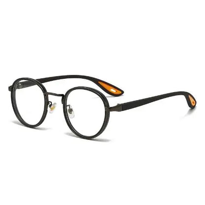 Unisex Vintage Round Metal – Luxury Punk Fashion Sunglasses