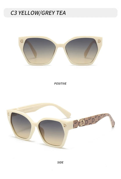 Cateye Glamour Fashion Luxury Sunglasses for Women's