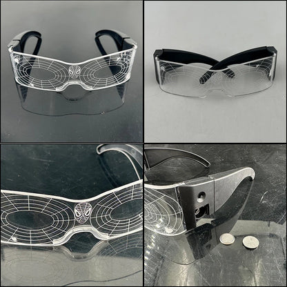 LED Neon Luminous Glow Party Glasses