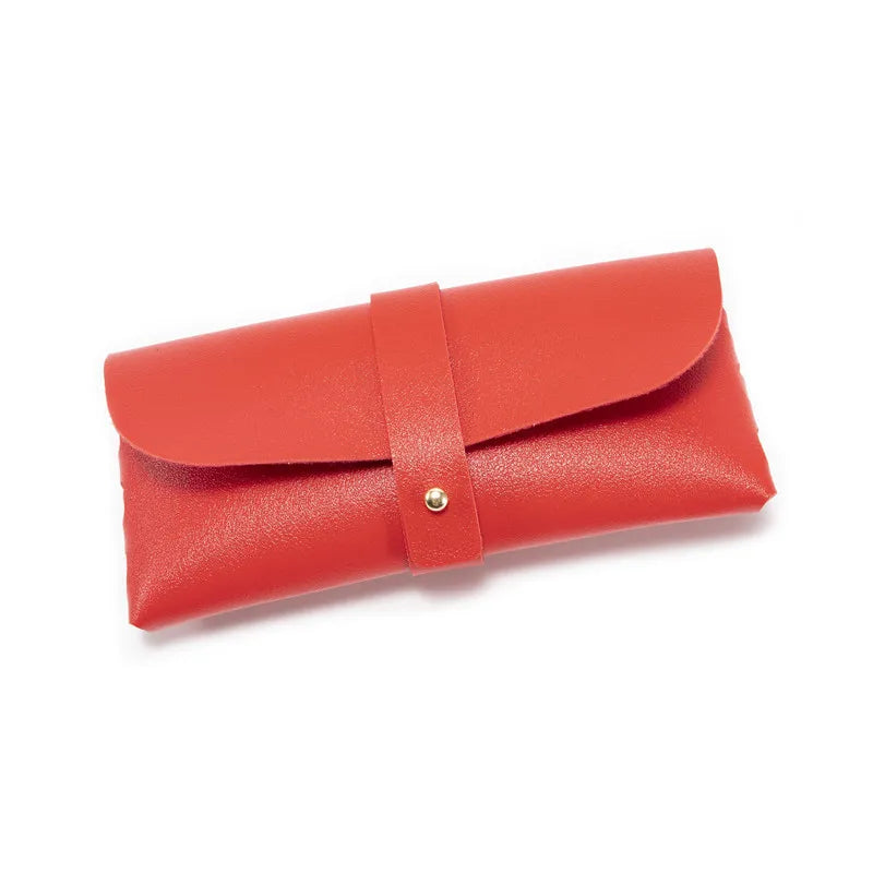 Soft PU Leather Glasses Case
