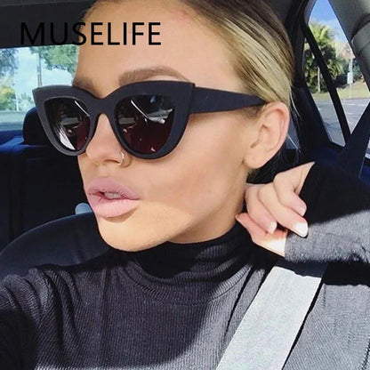 Cat Eye Vintage Luxury Design Fashion HELLOWEEN Sunglasses