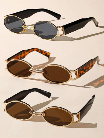 Unisex Luxury Oval Fashion Glasses