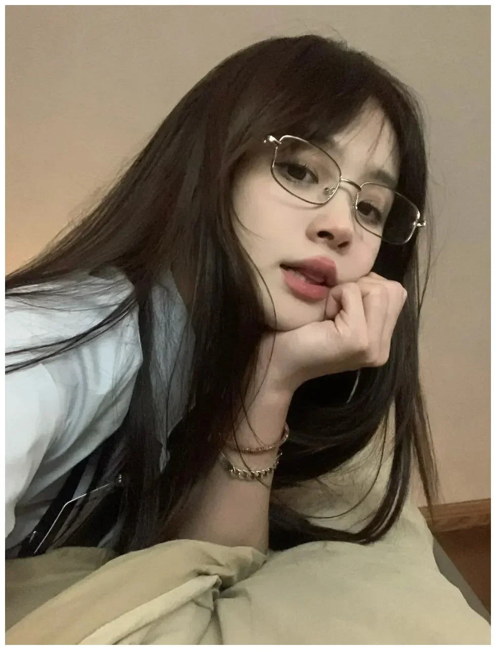 Small Square Frame Glasses Sunglasses Metal Sunglasses - retinosa