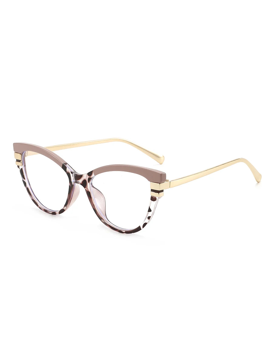 Chic retro cat-eye blue light glasses - retinosa
