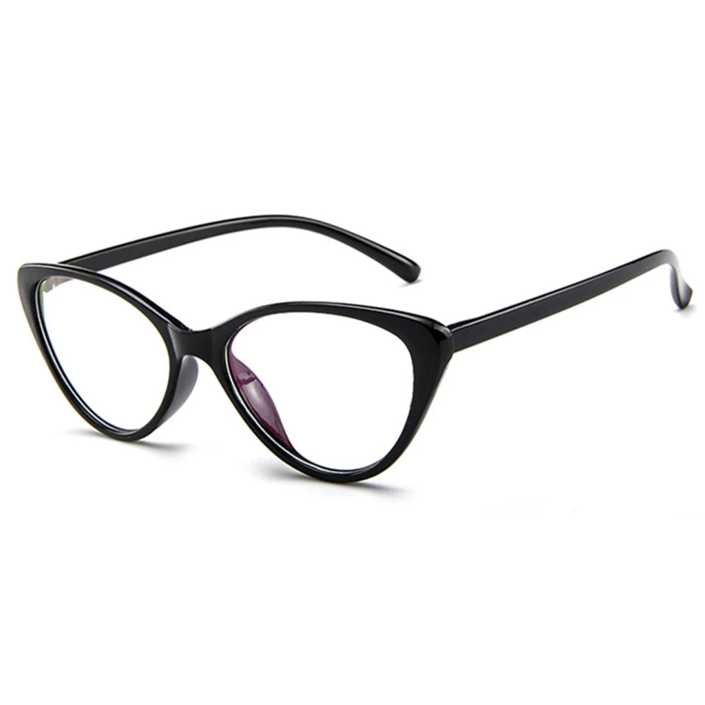 Fashion Cat Eye Female Eyewear Glasses - retinosa