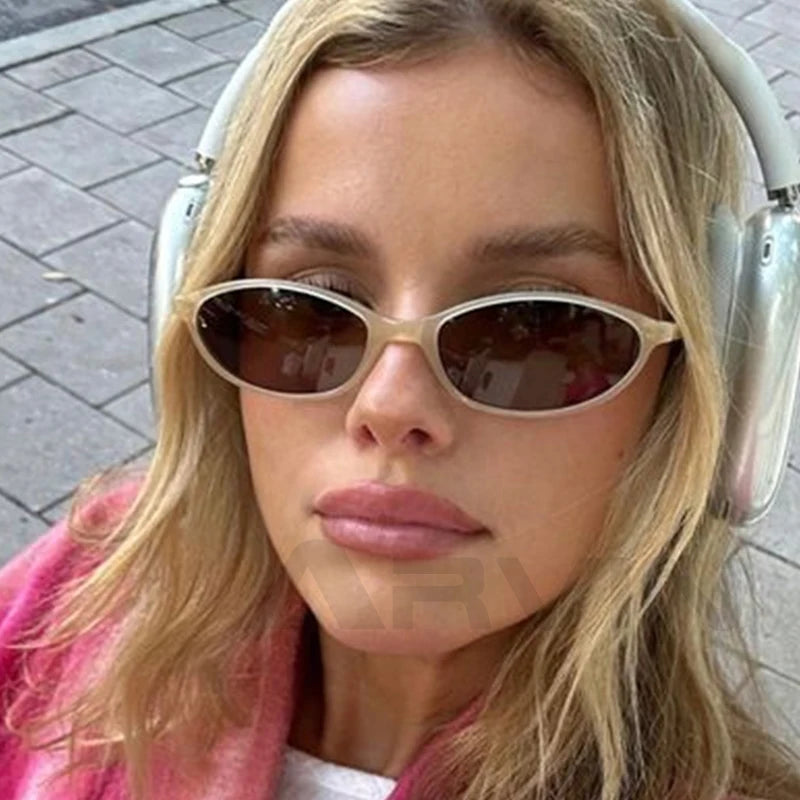 Cat Eye Fashion Retro Oval Women's Sunglasses