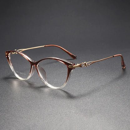 Cat Eye Oval Frame Blue Light Glasses for Women - retinosa