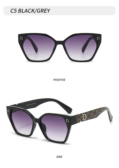 Cateye Glamour Fashion Luxury Sunglasses for Women's