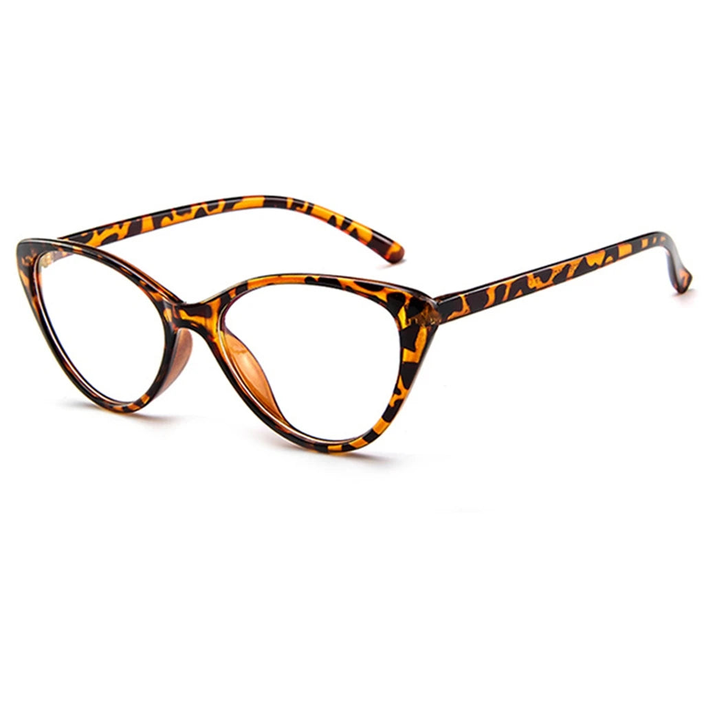 Fashion Cat Eye Female Eyewear Glasses - retinosa