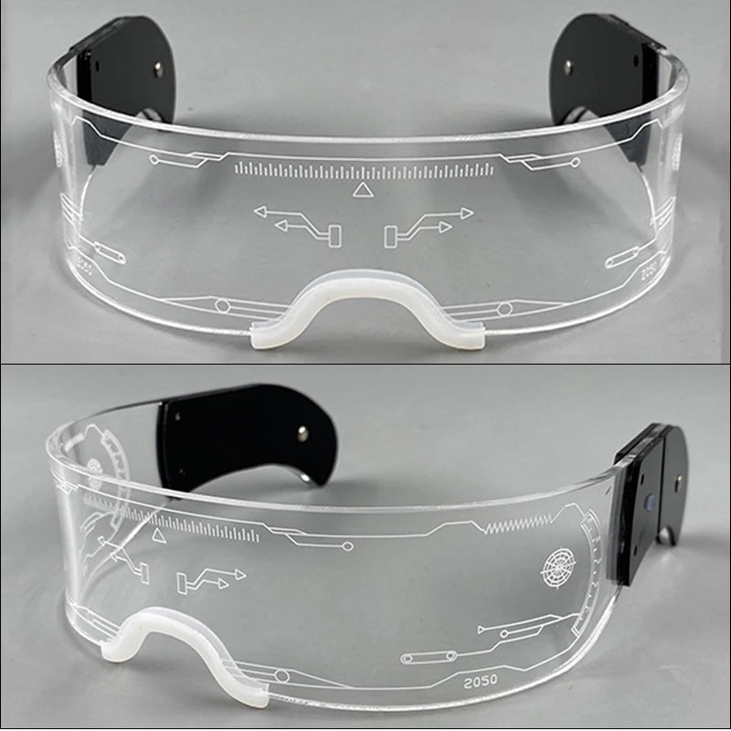 LED Neon Luminous Glow Party Glasses