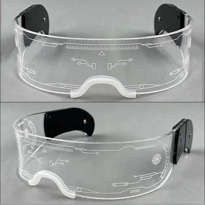 LED Neon Luminous Glow Party Glasses