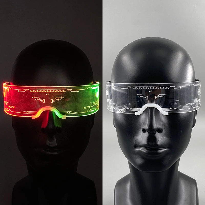 LED Neon Luminous Glow Party Glasses