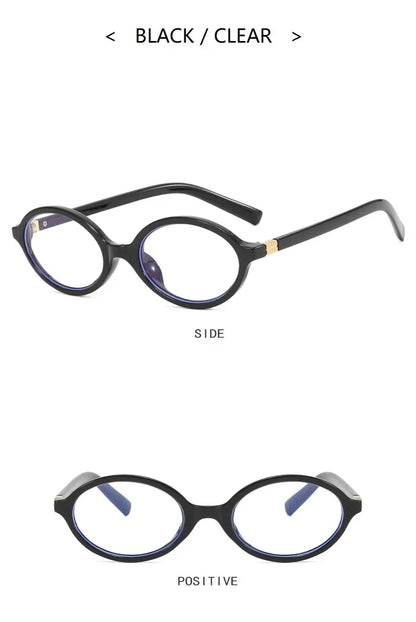 Cute Sexy Lovely Small Oval Leopard Sunglasses