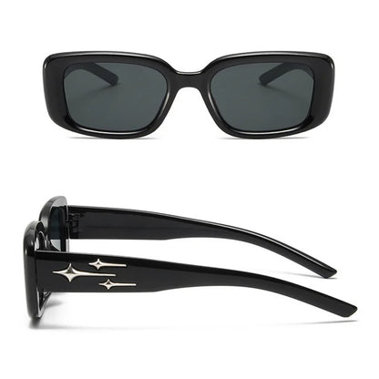 New Retro Y2K Style Small Square Sunglasses - retinosa