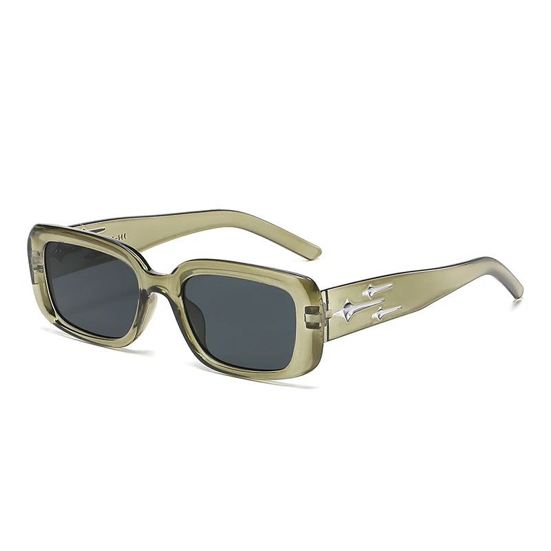 Kitten Eye Retro Y2K Style Small Square Sunglasses