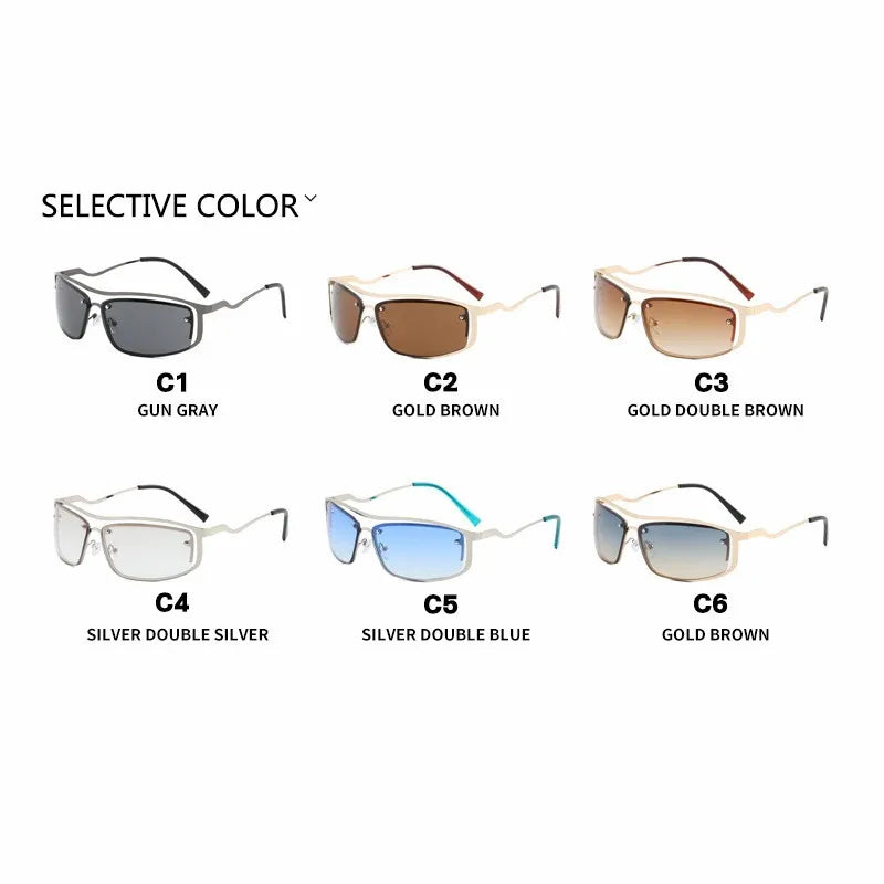 2025 Y2K Sports Punk Sunglasses - retinosa