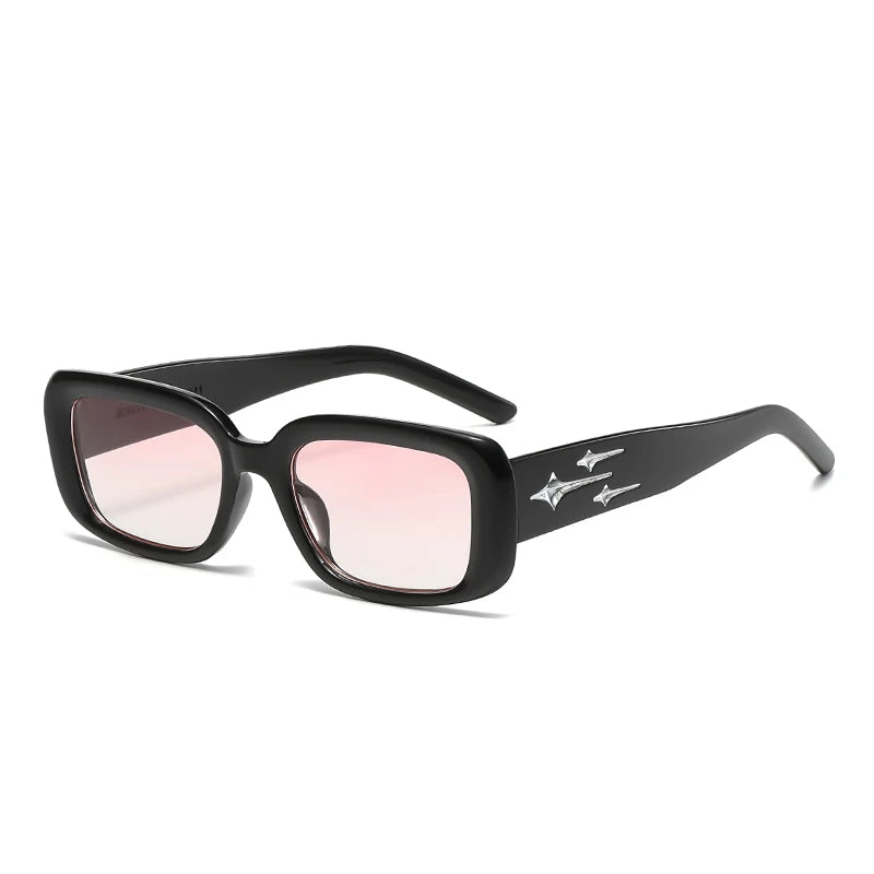 Kitten Eye Retro Y2K Style Small Square Sunglasses