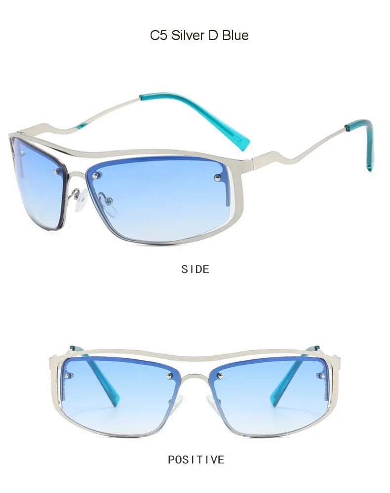 2025 Y2K Sports Punk Sunglasses - retinosa
