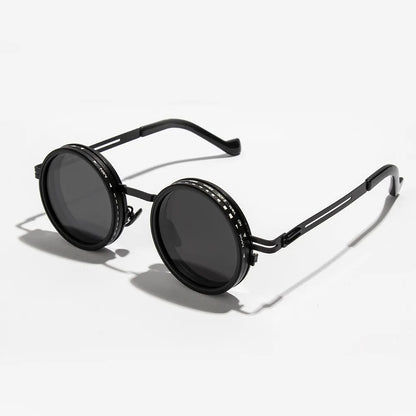 ND2-400 Adjustable Round Dimming Polarized Glasses