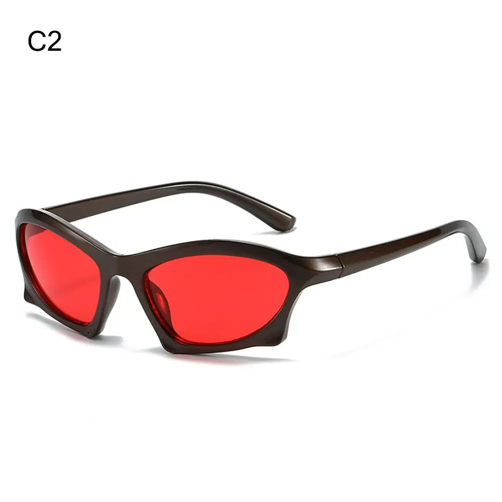 Retro Irregular Y2K Sunglasses - retinosa