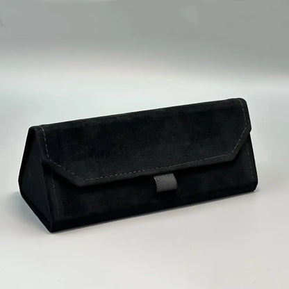 Soft Elegant Velvet Triangle Folding Glasses Case