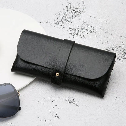 Classic Moulded Leather Protective Glasses Case