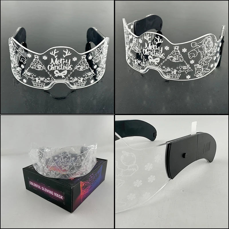 LED Neon Luminous Glow Party Glasses