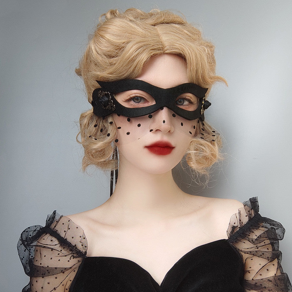 Masquerade Carnival Party Costume Half Face Mask
