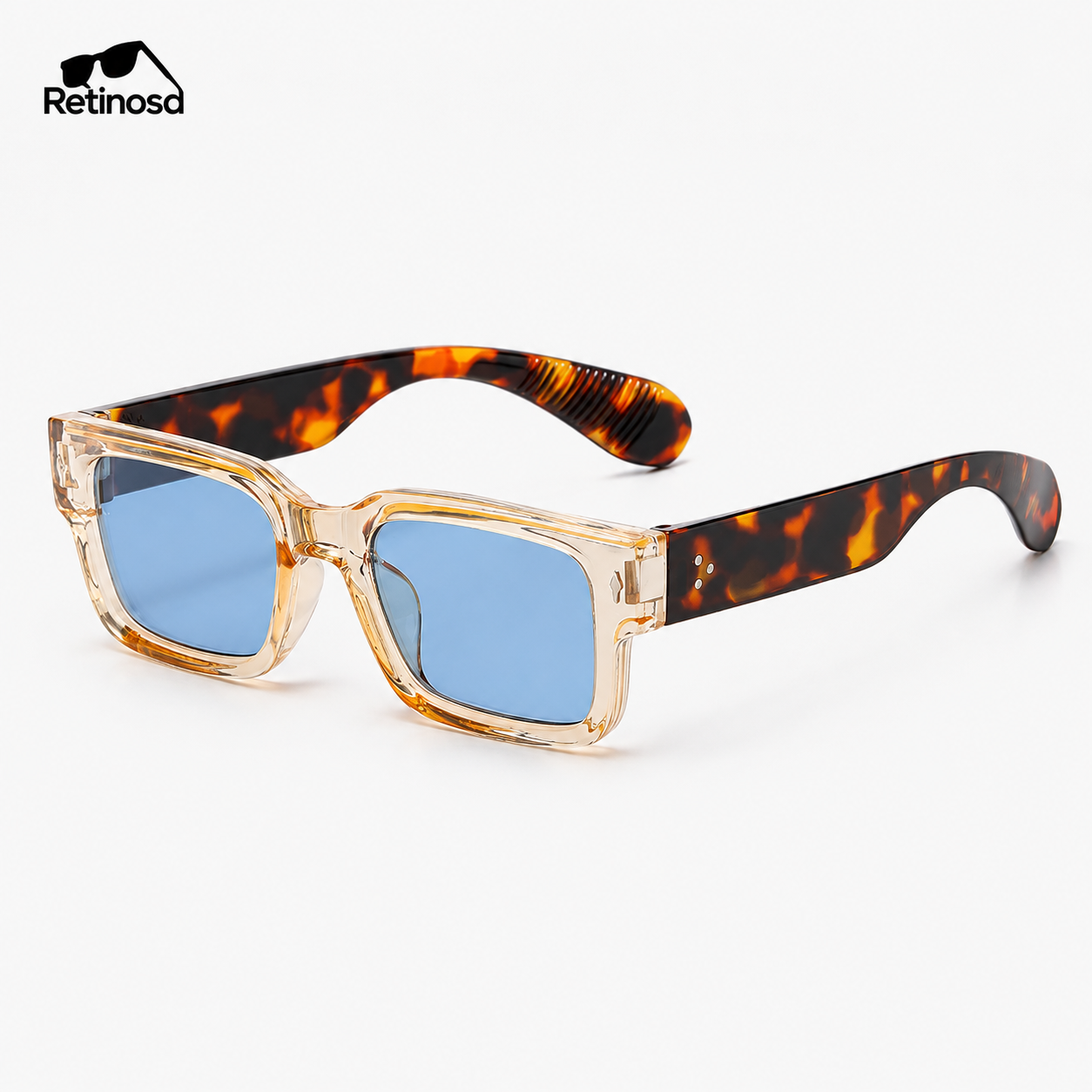 Retinosa VERDE™ — Retro Square Fashion Sunglasses - retinosa