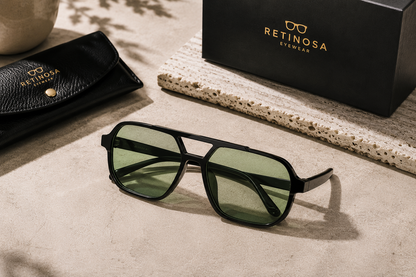 Retinosa AVIATORA™ — Oversized Pilot Sunglasses